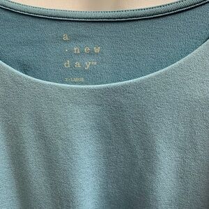 A New Day Sky Blue Bodysuit XL